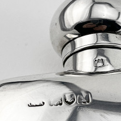 Good Quality Asprey Sterling Silver Hip Flask