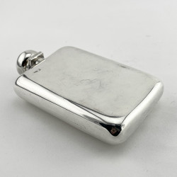 Good Quality Asprey Sterling Silver Hip Flask