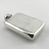 Good Quality Asprey Sterling Silver Hip Flask