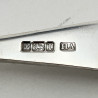 Beautiful Boxed Pair of Sterling Silver Serving Spoons