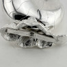 Good Quality Victorian Nautilus Shell Silver Plated Spoon Warmer