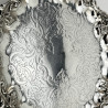 Pretty Old Sheffield Plate 25.4cm (10") Salver