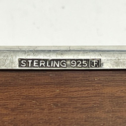 Unusual Sterling Silver Cigar or Cigarette Box with Hunting Scene