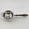 Sterling Silver Tea Strainer with Detachable Bowl (1951)