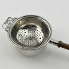 Sterling Silver Tea Strainer with Detachable Bowl