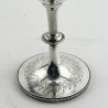 Decorative Large Victorian Sterling Silver Goblet