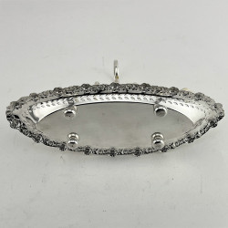 Pretty Late Victorian Silver Plated Toast Rack