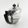 Late Victorian Chester Sterling Silver Bachelor Style Tea Pot