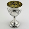Superb Quality Georgian Irish Sterling Silver Goblet (1797)