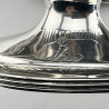 Pretty and Good Gauge Victorian Sterling Silver Pair of Salts