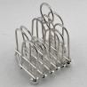 Victorian Novelty Expanding Silver Plated Toast Rack