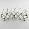 Victorian Novelty Expanding Silver Plated Toast Rack
