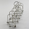 Victorian Novelty Expanding Silver Plated Toast Rack