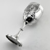 Large Edwardian Sterling Silver Goblet or Trophy Cup