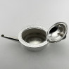 Elegant Georgian Style Victorian Silver Plated Teapot
