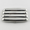 Smart Plain Sterling Silver Torpedo Shaped Pocket Cigar Case