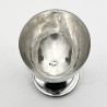 Engraved Victorian Sterling Silver Goblet