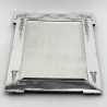 Decorative and Unusual Shaped Sterling Silver Standing Mirror