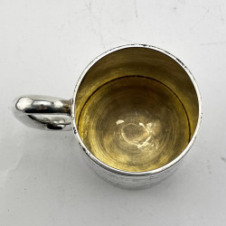 Victorian Sterling Silver Pint Mug Engraved for the 10th Middlesex R.V.K. Company