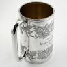 Victorian Sterling Silver Pint Mug Engraved for the 10th Middlesex R.V.K. Company