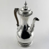 George III Sterling Silver Coffee Pot