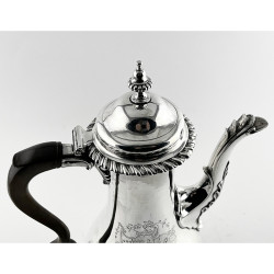 George III Sterling Silver Coffee Pot