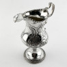 Charming Hester Bateman George III Sterling Silver Cream Jug