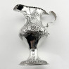 Charming Hester Bateman George III Sterling Silver Cream Jug