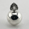 Victorian Sterling Silver Globe Grenade Cigar Table Lighter (1898)