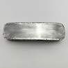 Very Decorative Victorian Sterling Silver Jewellery or Trinket Box