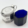 Unusual Georgian Sterling Silver Octagonal Mustard Pot
