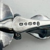 Victorian Silver Plated Asparagus Servers with Doulton Lambeth Stoneware Handle
