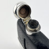 Smart Edwardian Sterling Silver and Leather Hip Flask
