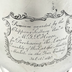 Fine Quality George III Sterling Silver Pint Mug