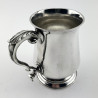 Fine Quality George III Sterling Silver Pint Mug