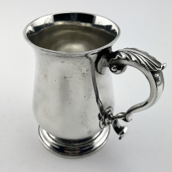 Fine Quality George III Sterling Silver Pint Mug