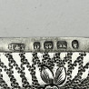 Beautiful Engraved Victorian Sterling Silver Card Case