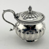 Very Good Quality Georgian Sterling Silver Mustard Pot (1788)