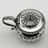 Very Good Quality Georgian Sterling Silver Mustard Pot