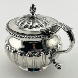 Very Good Quality Georgian Sterling Silver Mustard Pot