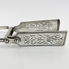 Good Quality Early Victorian Sterling Silver Asparagus Tongs