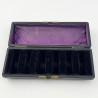 Unusual Late Victorian Boxed Silver Plated Napkin Rings