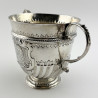 Large Queen Anne Period Britannia Sterling Silver Cup or Porringer