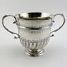 Large Queen Anne Period Britannia Sterling Silver Cup or Porringer