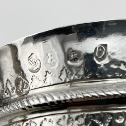 Large Queen Anne Period Britannia Sterling Silver Cup or Porringer