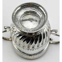 Large Queen Anne Period Britannia Sterling Silver Cup or Porringer