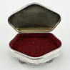 Stylish and Good Quality Sterling Silver Jewellery or Trinket Box