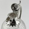 Beautiful Victorian Unusual Style Silver Plated Claret Jug