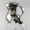 Rare and Unusual Victorian Sterling Silver Spirit Decanter