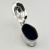 Charming Vintage Sterling Silver Copy of a Georgian Mustard Pot